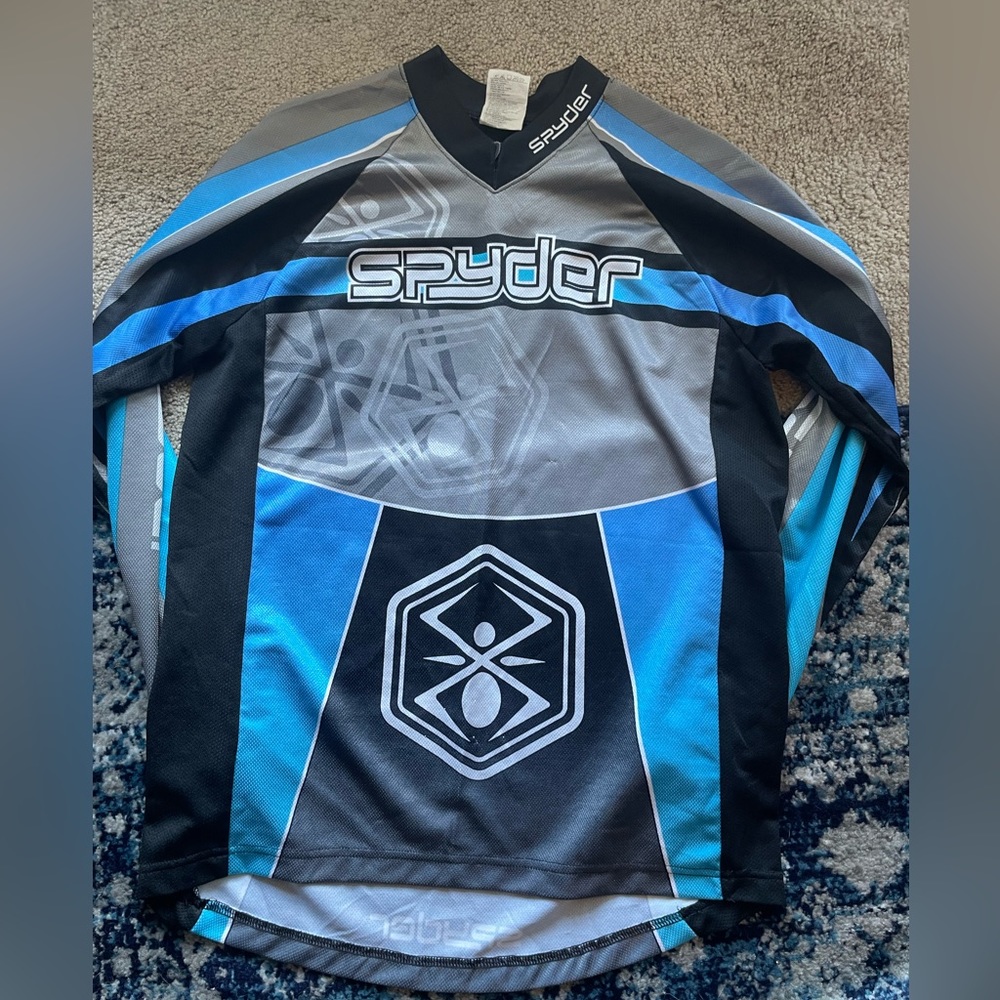 Vintage Spyder paintball jersey long sleeve rare
